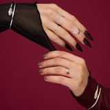 14K White Sculptural Confidence Ring