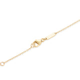 Gold Elephant Tusk Pendant with Diamonds