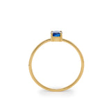 Blue Sapphire Solitaire Ring