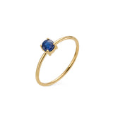 Blue Sapphire Solitaire Ring