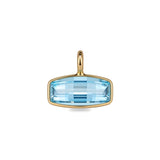 Blue Topaz Horizon Pendant