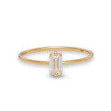 Lab-Grown Diamond East-West Ring