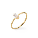 Lab-Grown Diamond East-West Ring