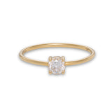 Lab-Grown Diamond Solitaire Ring