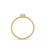 Lab-Grown Diamond Solitaire Ring