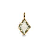 Lemon Topaz Portrait-Cut Necklace