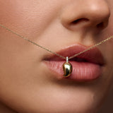 Mango Diamond Pendant Necklace